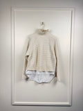 AllSaints Pullover – Creme – Gr. L