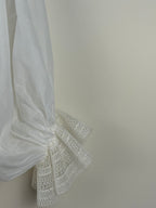 Ermanno Scervino Beachwear Kleid mit Spitze – Weiss – Gr. 38 DE (42 IT)