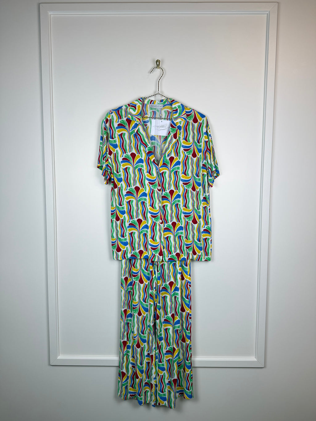 Sovaye Top & Pants Set Multi Sz. XS
