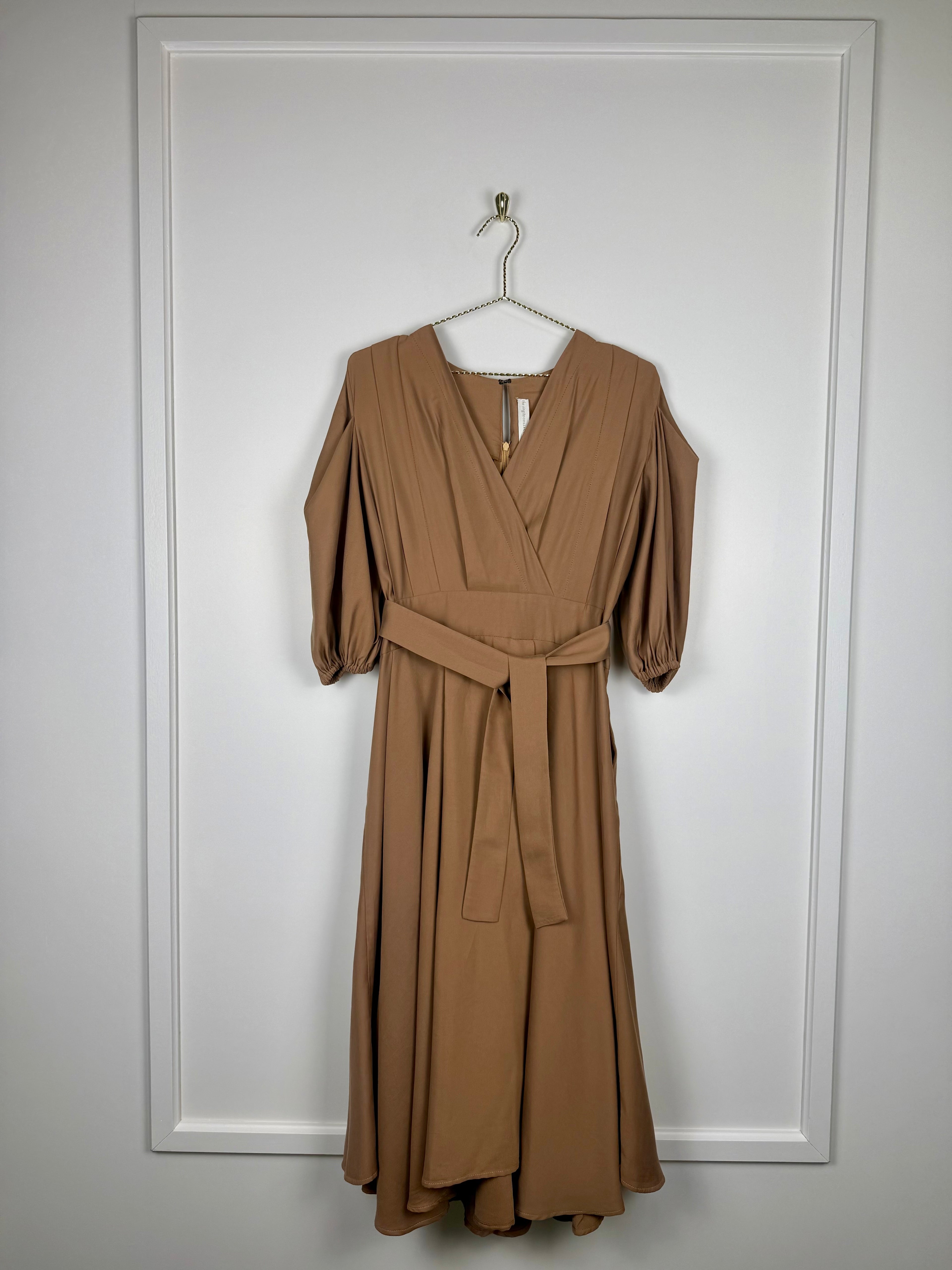 Singita Dress Camel Sz. XS