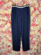 Etro Pants Blue Multi Sz. 42 DE (46 IT)