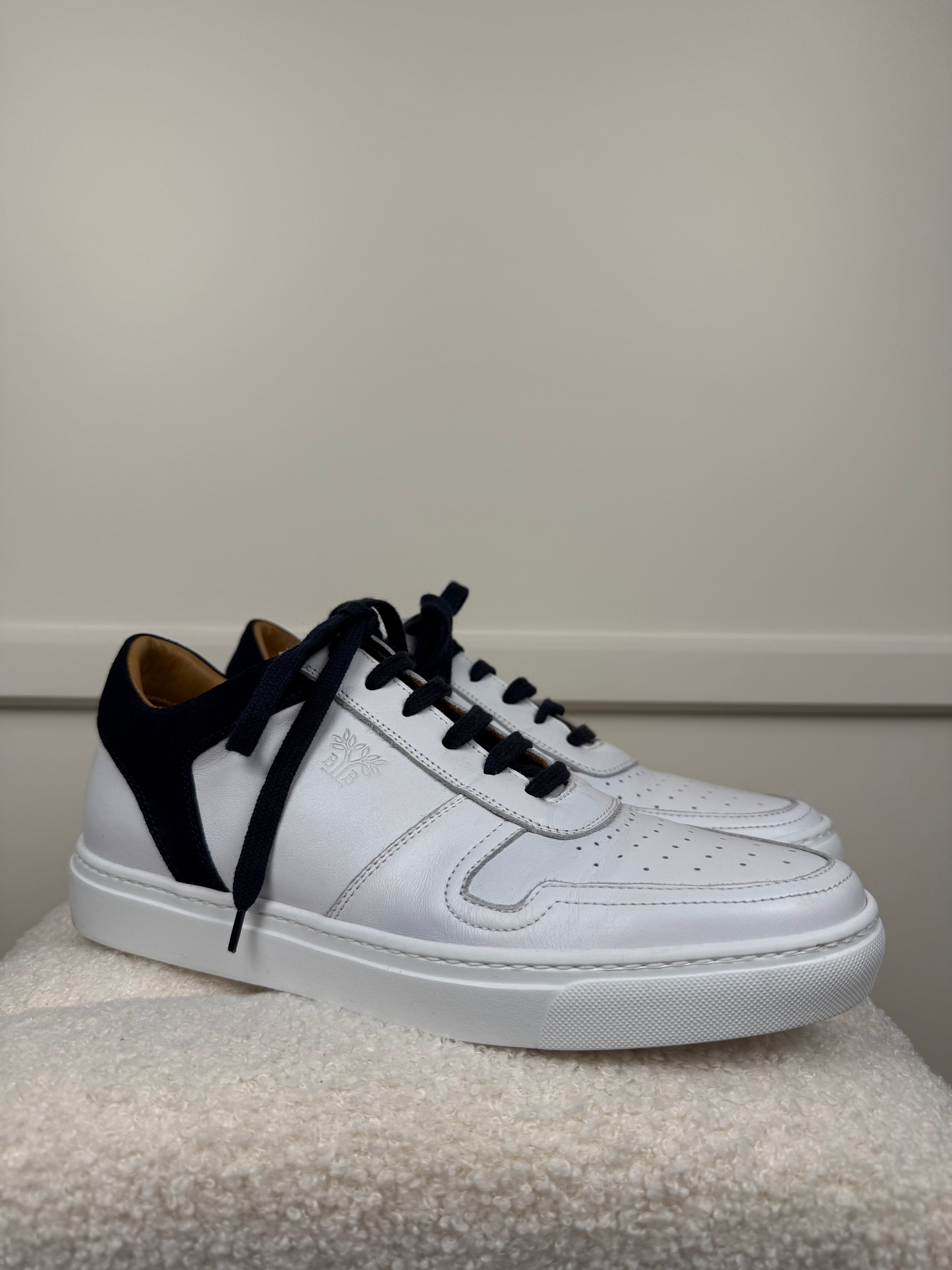 Benci Brothers Sneakers White Dark Blue Sz. Estm. 39 EU