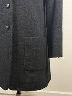 Chanel 21C Tweed Mantel – Schwarz – Gr. 42 DE (44 FR)