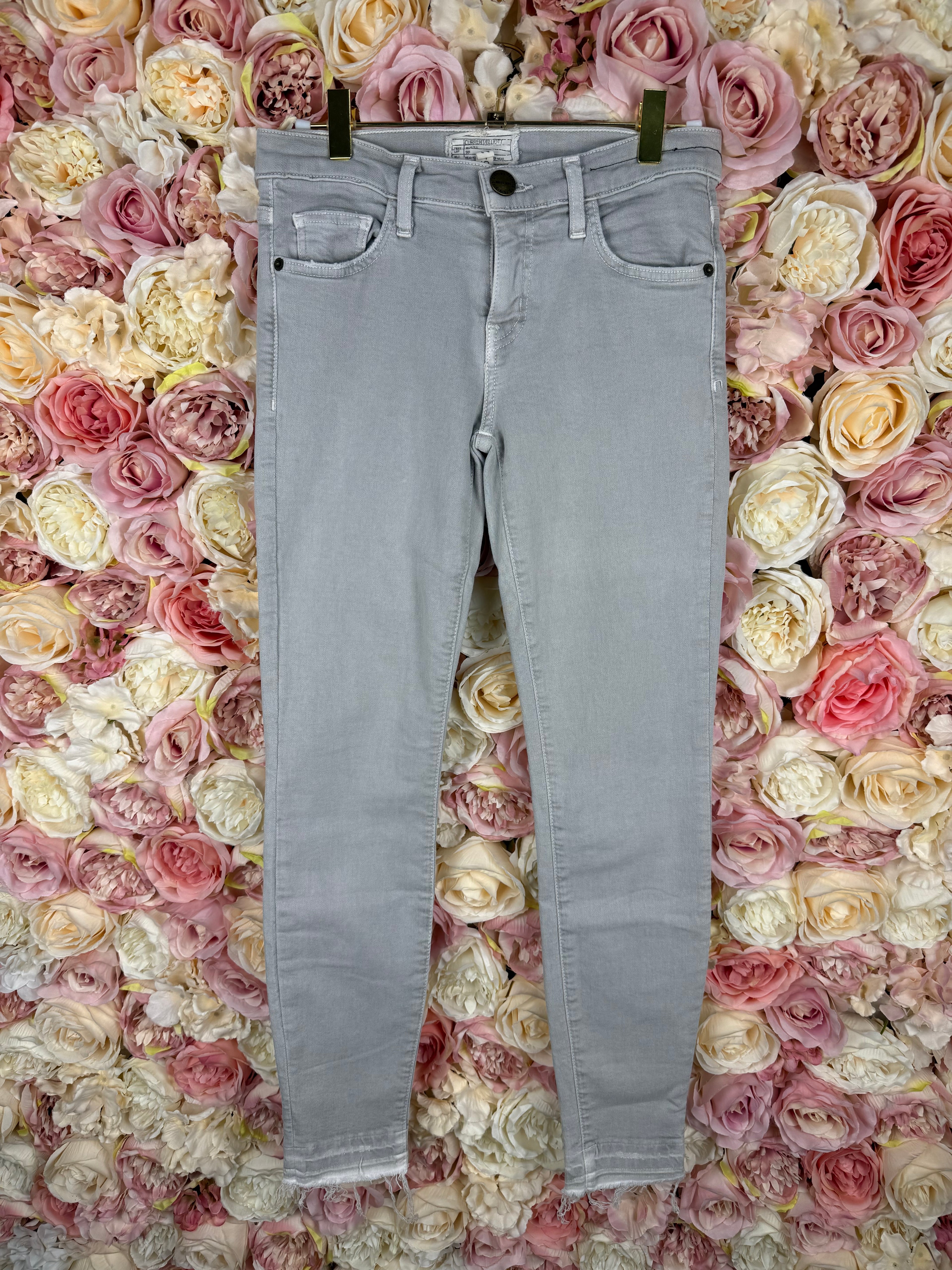 Current/Elliott Jeans light gray skinny