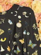Alexander McQueen Dress Black Multi Sz. 36 DE
