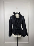 Alexander McQueen Vintage Korsett-Jacke – Schwarz – Gr. 38 DE (42 IT)