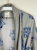 Hermès Silk Cardigan Grey Sz. 36 DE (38 FR)