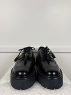 Celine Bulky Brogue Derby Schuhe – Schwarz – Gr. 39 EU