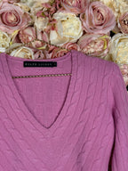Ralph Lauren Cashmere Sweater Pink Sz. S