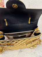 Balmain B-Buss Fringe Bag Gold