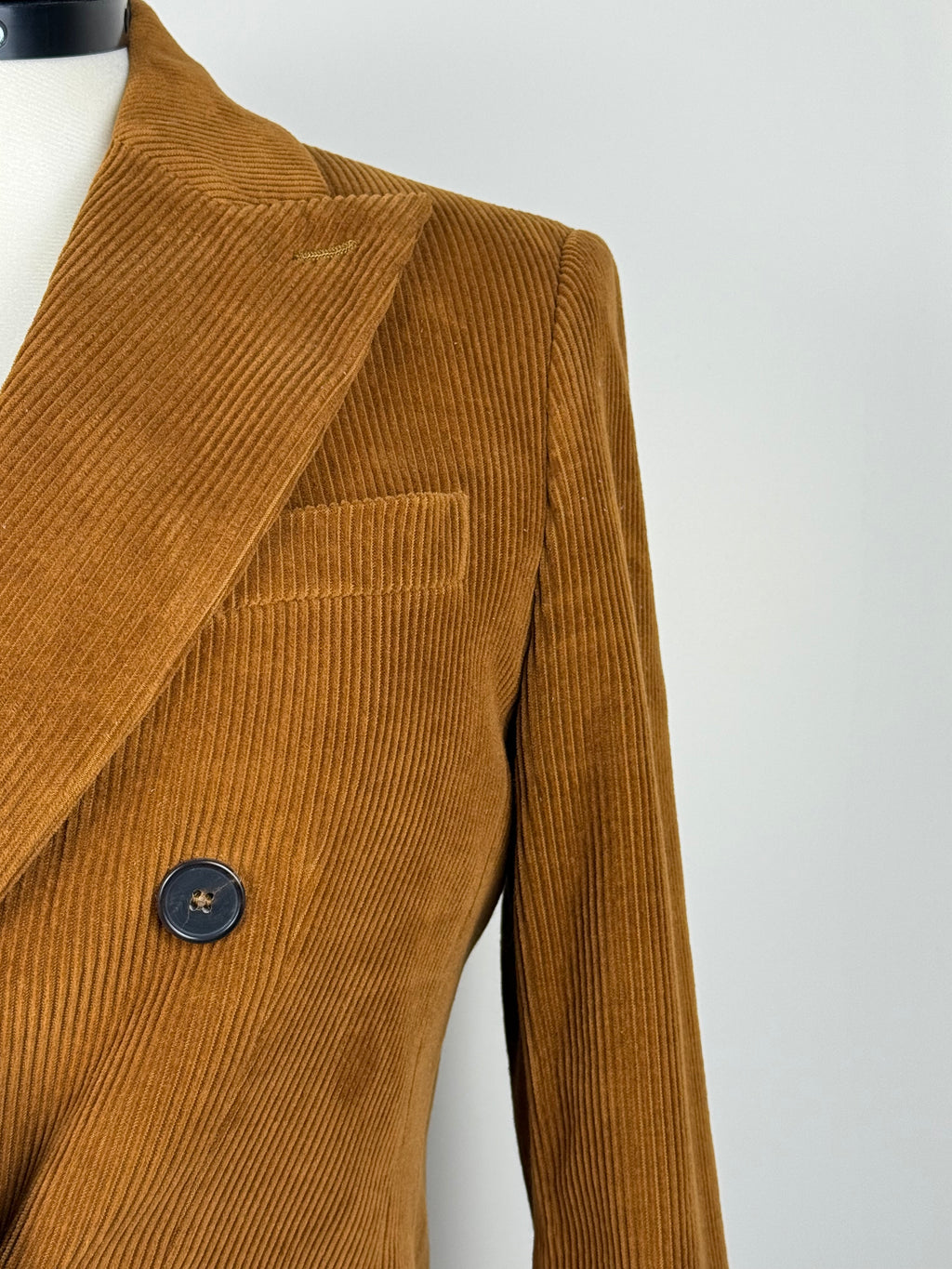 Max Mara Cord-Blazer – Cognac – Gr. 40 EU (44 IT)