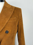 Max Mara Cord-Blazer – Cognac – Gr. 40 EU (44 IT)