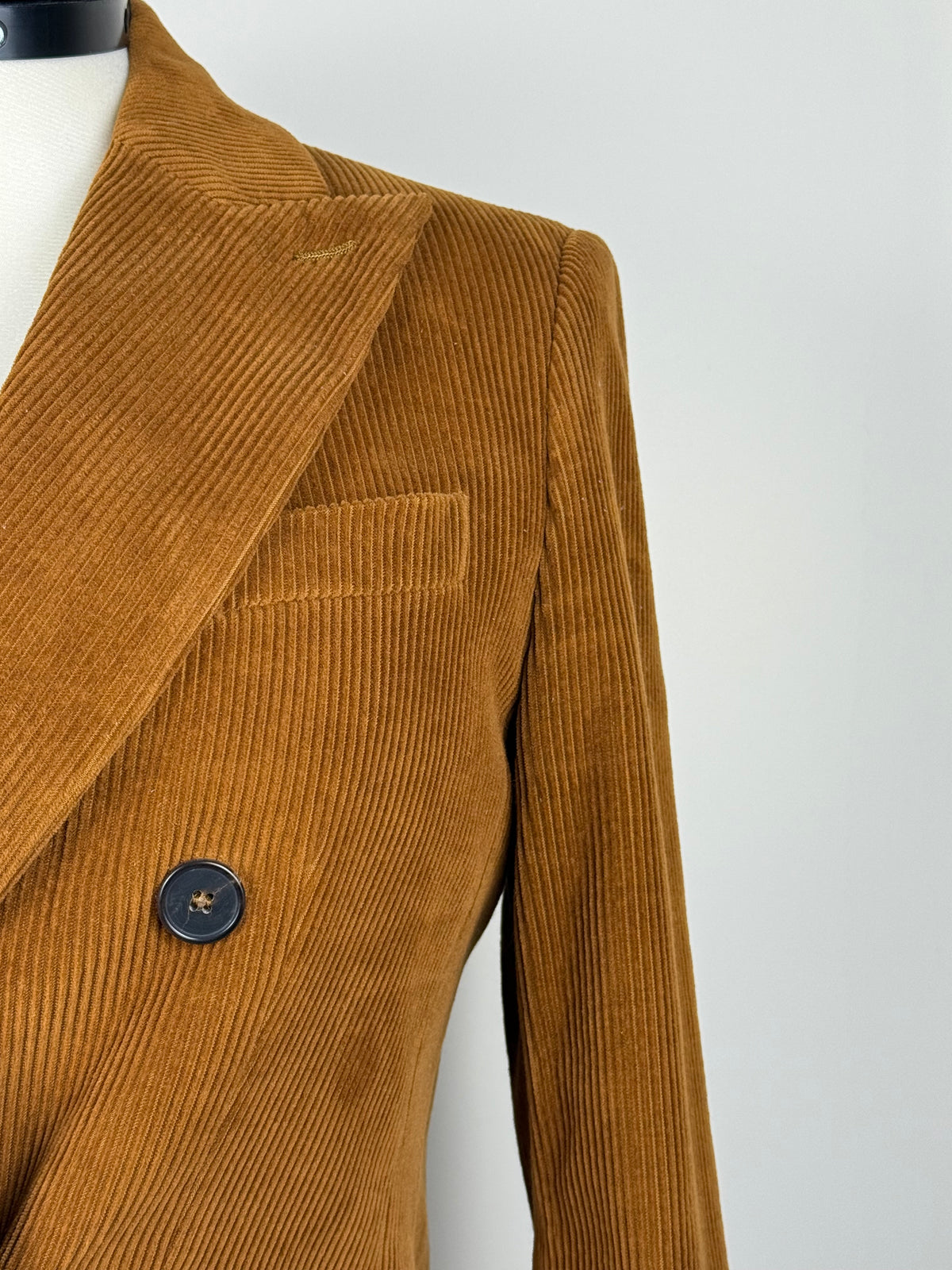 Max Mara Cord-Blazer – Cognac – Gr. 40 EU (44 IT)