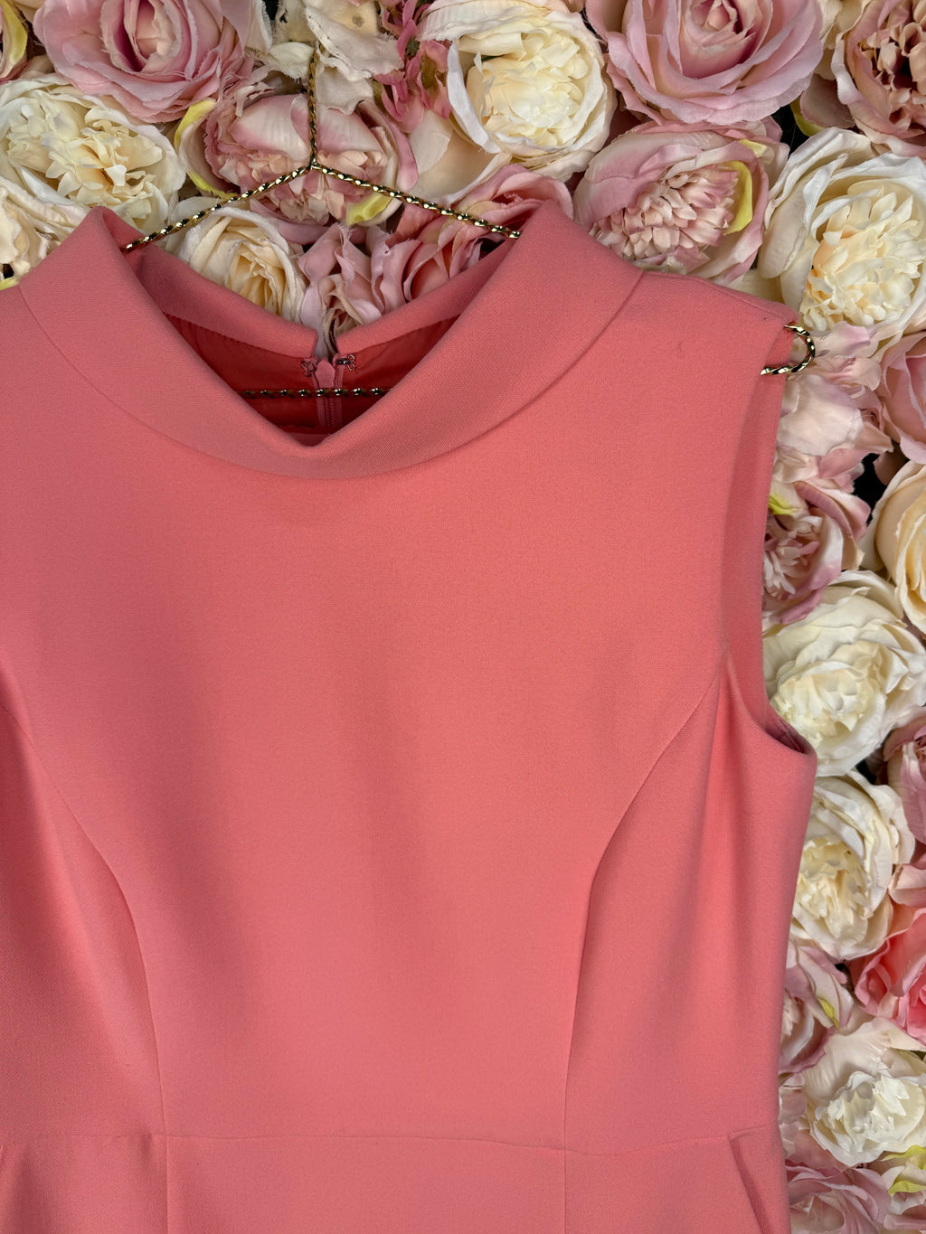 Madeleine Classic Dress Coral Sz. 40 DE