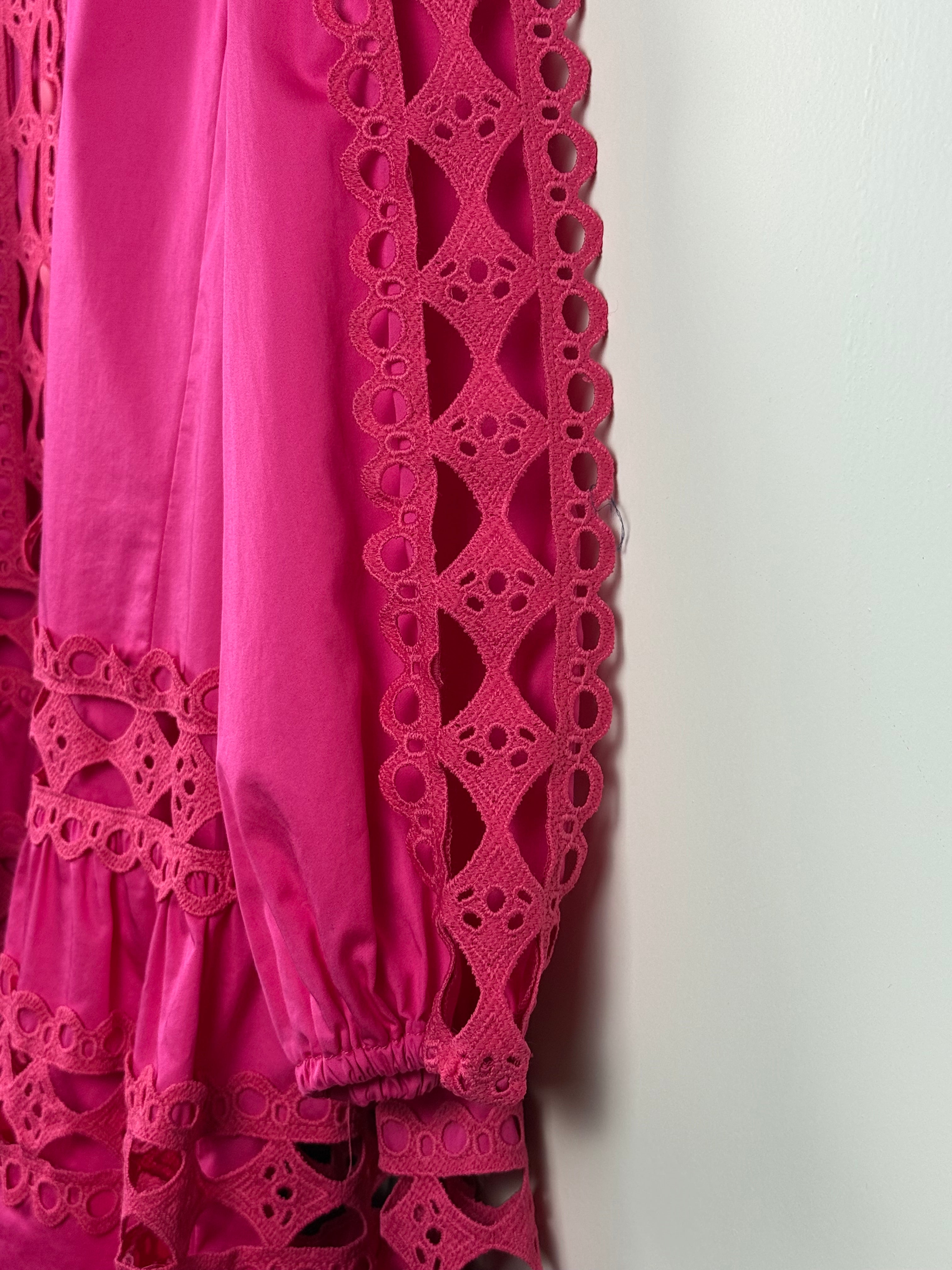 Devotion Kleid mit Unterkleid – Pink – Gr. S
