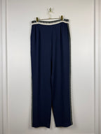 Etro Pants Blue Multi Sz. 42 DE (46 IT)