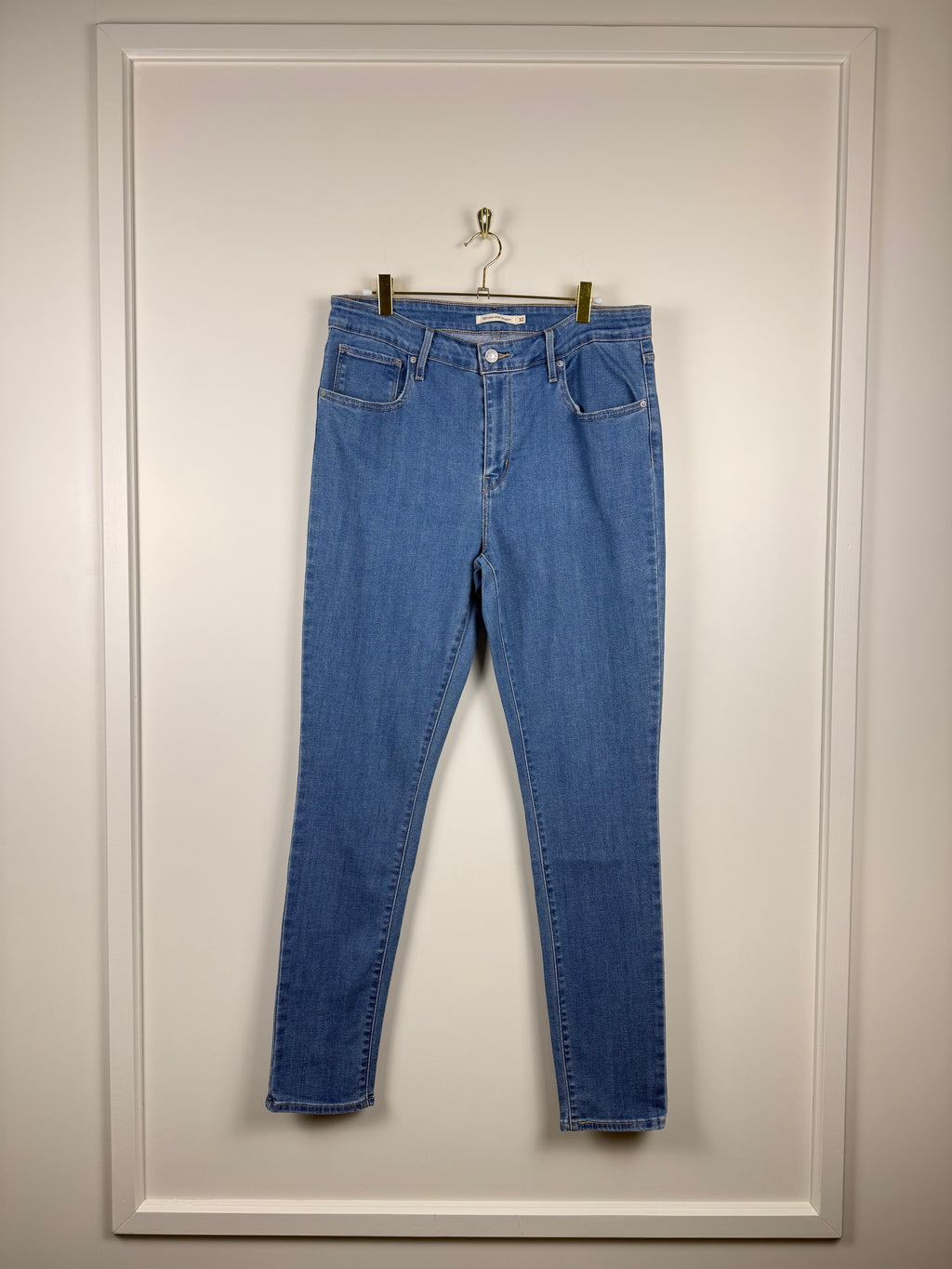 Levi's 721 High Rise Skinny Jeans Light Blue Sz. 32