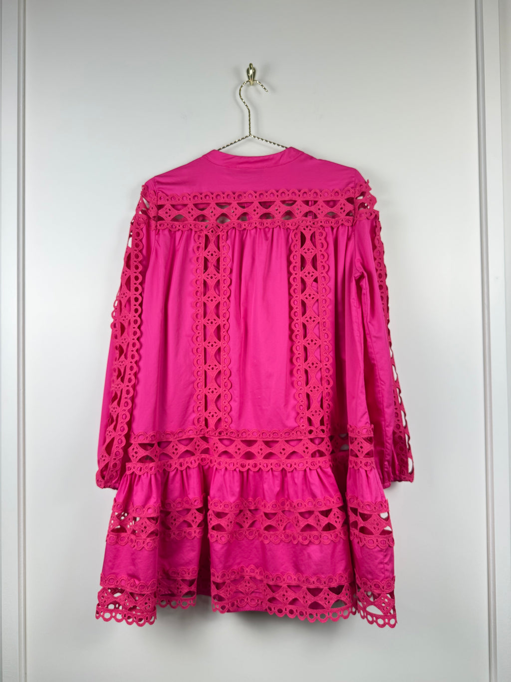 Devotion Kleid mit Unterkleid – Pink – Gr. S