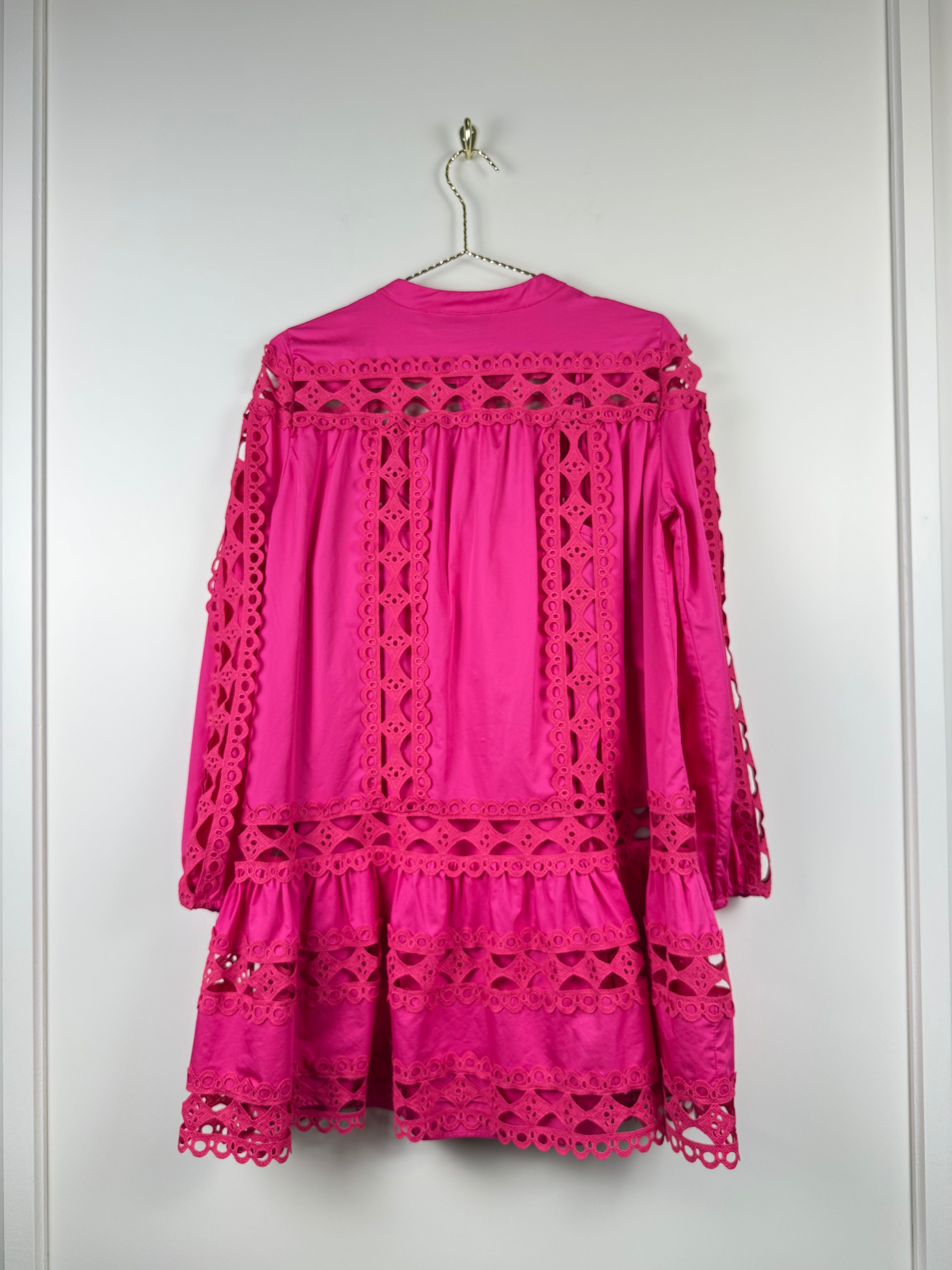 Devotion Kleid mit Unterkleid – Pink – Gr. S