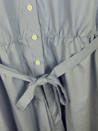 Family Affairs Dress Blue White Sz. L
