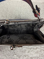 Vivien Westwood Checked Mini Bag Blue Red Multi
