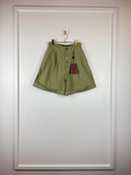 Etro Shorts Green Sz. 34 DE