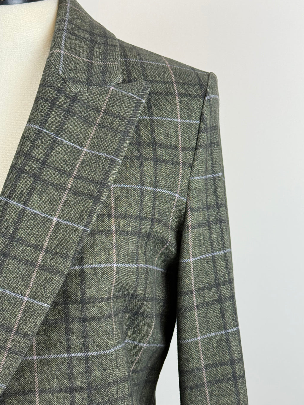 Circolo Blazer – Grün kariert – Gr. 40 DE (44 IT)