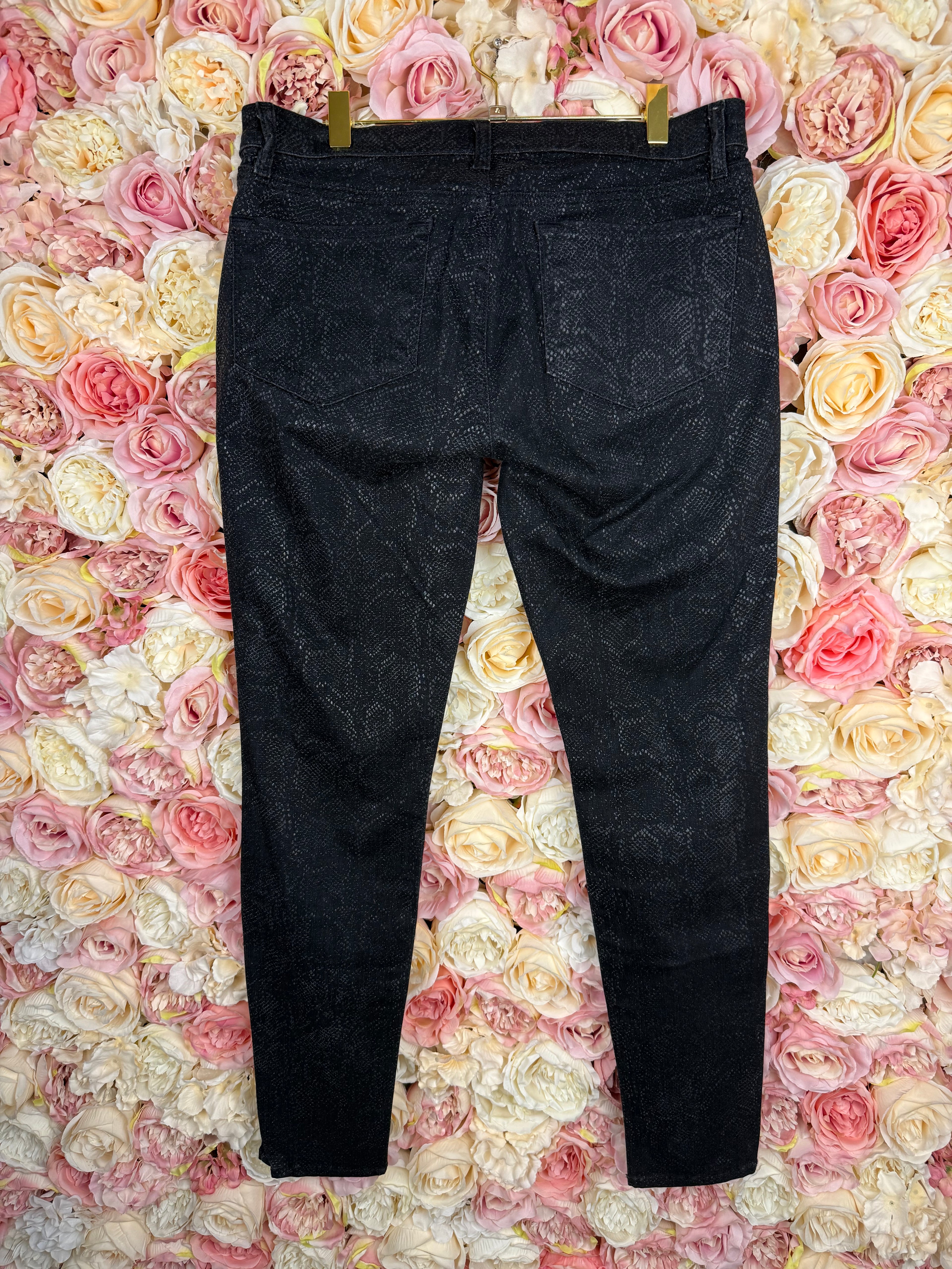 J Brand Jeans Black with Pattern