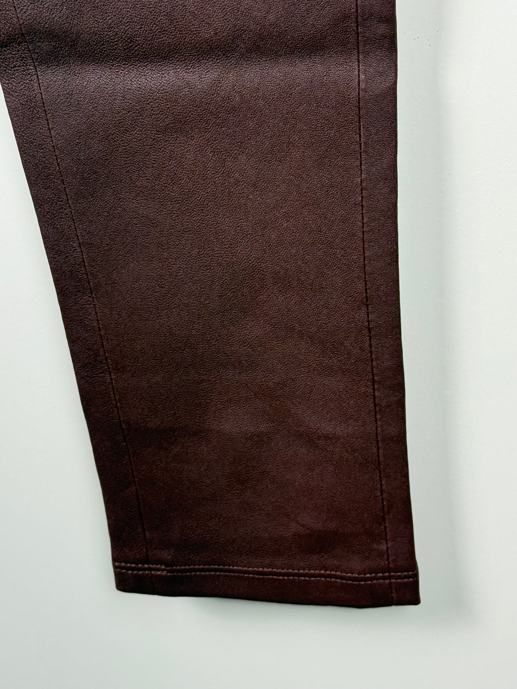 Theory Leather Leggings Bordeaux Sz. S