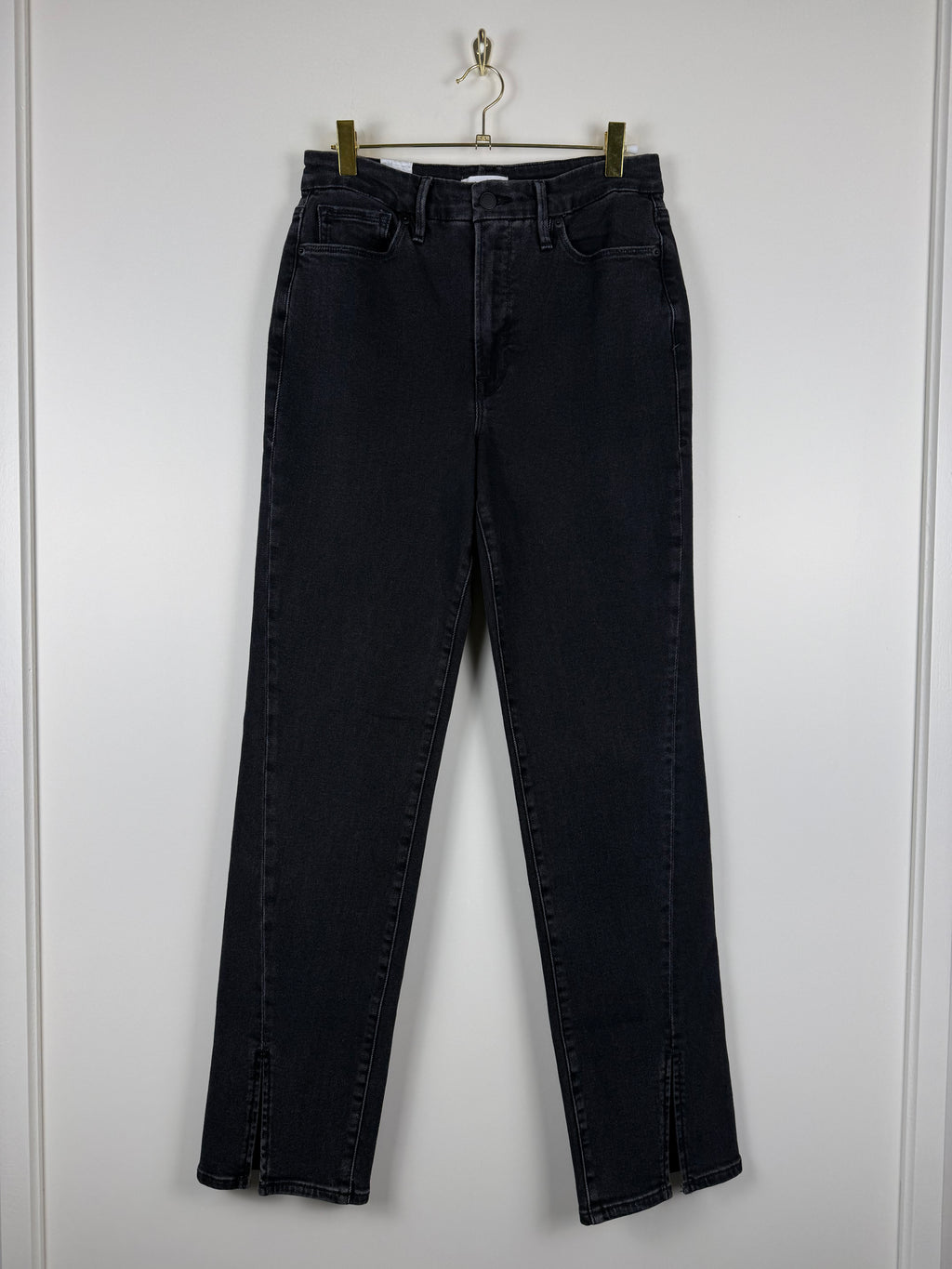 Good American "Good Boy" Jeans Dark Grey Sz. 2/26