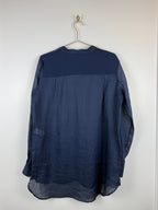 Joseph Ramie Silk Blouse Blue Sz. 40 DE (42 FR)