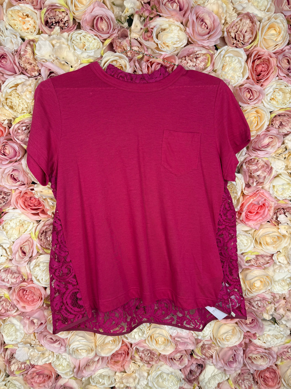 Sacai Top with Lace Back