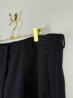 Akris Classic Wool Pants Black Sz. 42 DE