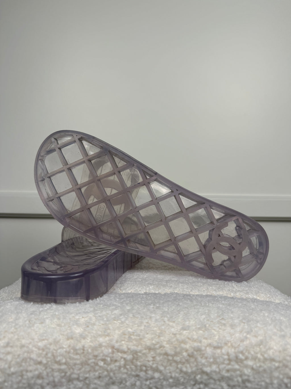 Chanel Transparent Slippers Sz. 40 EU