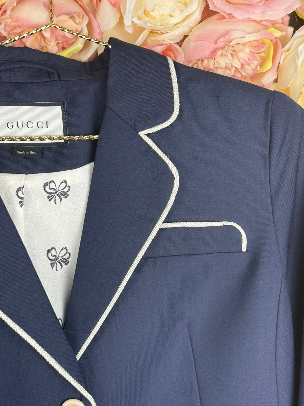 Gucci Blazer Blue Sz. 36 DE (40 IT)
