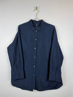 Peter O. Mahler Shirt Dark Blue Sz. M