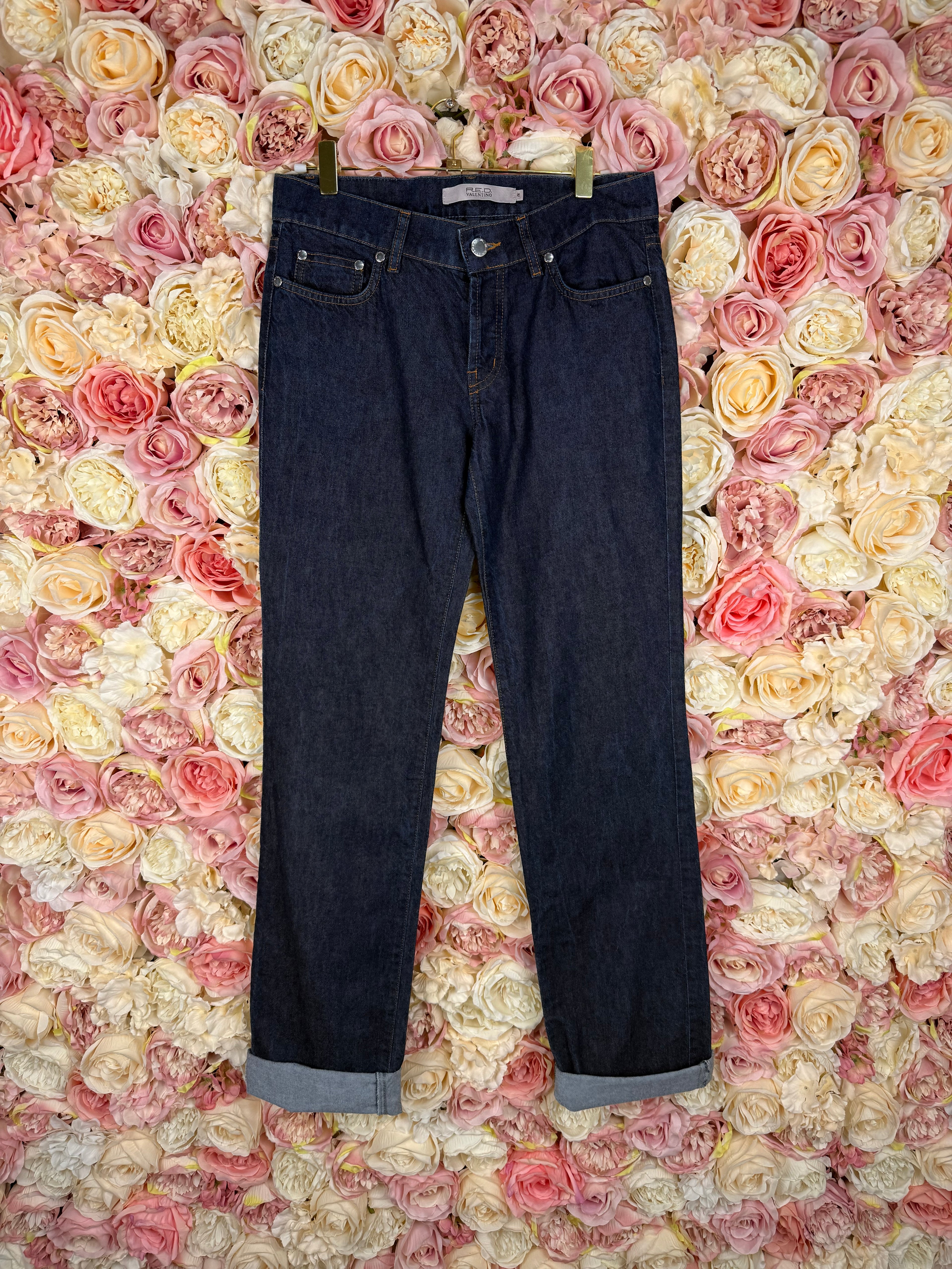 Red Valentino Jeans Dark Blue Sz. 26