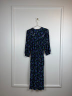 Zadig & Voltaire Kleid mit Blumenprint – Dunkelblau/Multicolor – Gr. XS