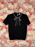 Gucci Wool Top Black Sz. 36 DE (40 IT)