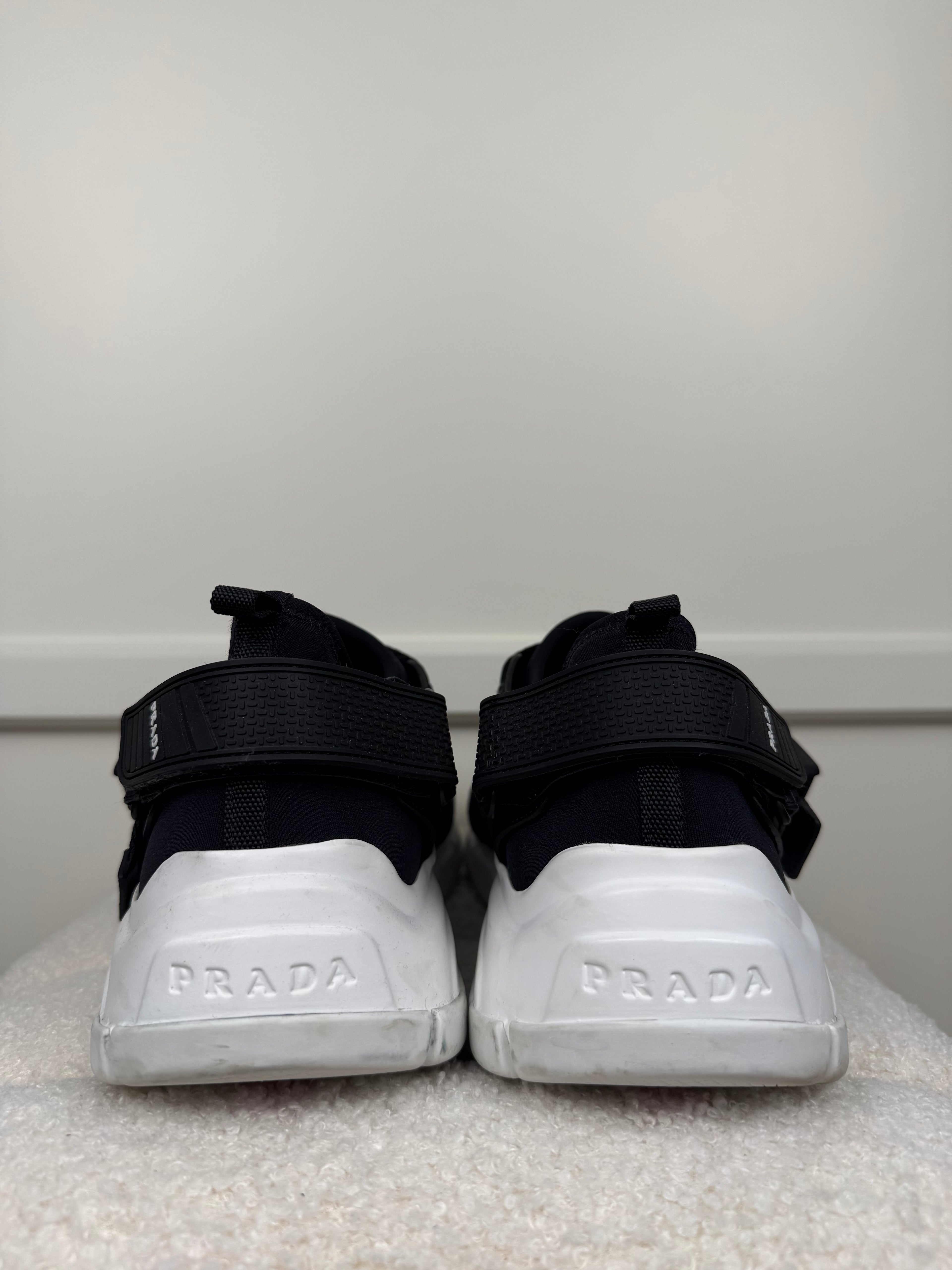 Prada Slip On Sneakers Black Multi Sz. 40 EU