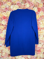 Akris Coat Royal Blue - Short Version