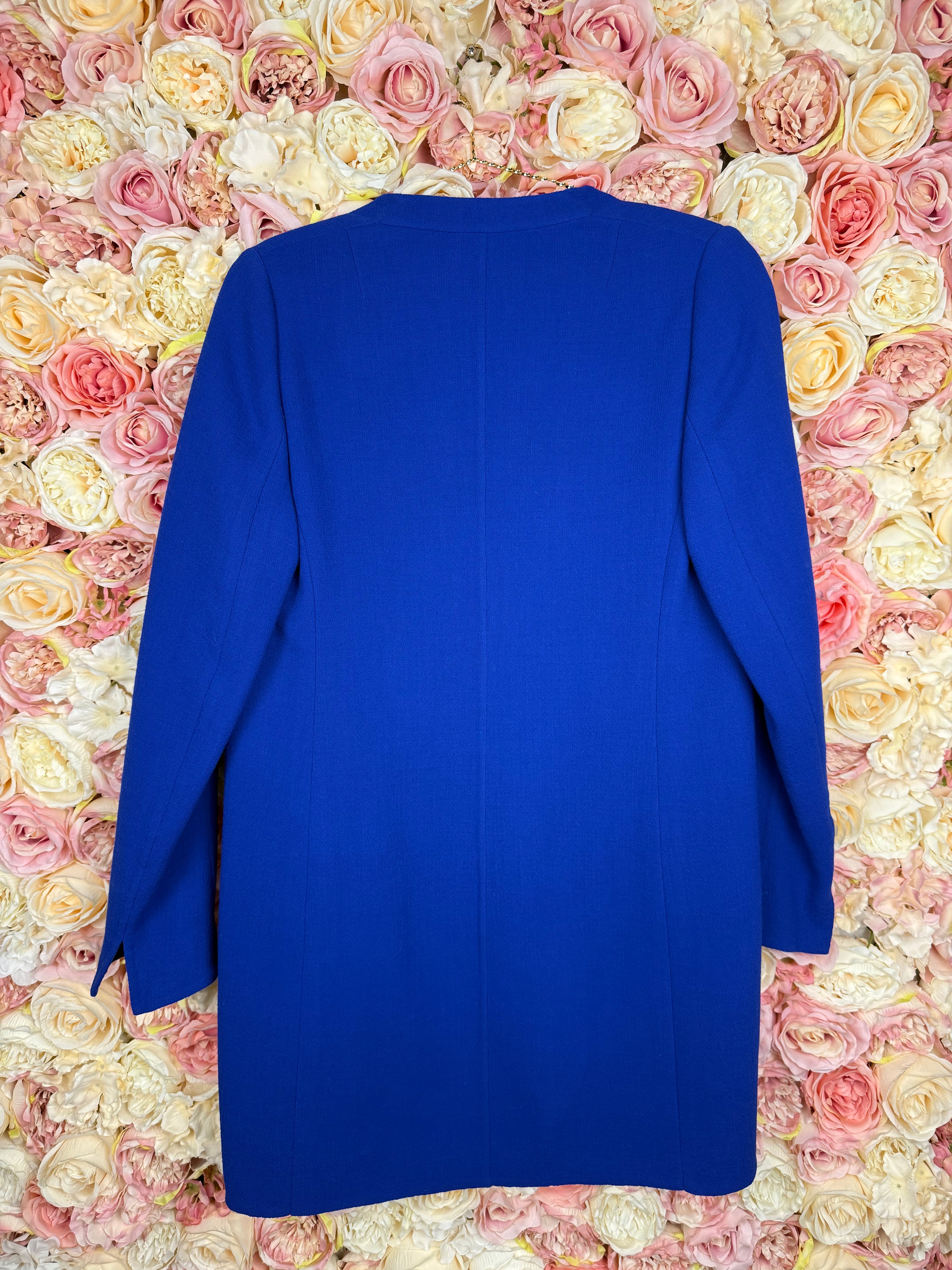 Akris Coat Royal Blue - Short Version
