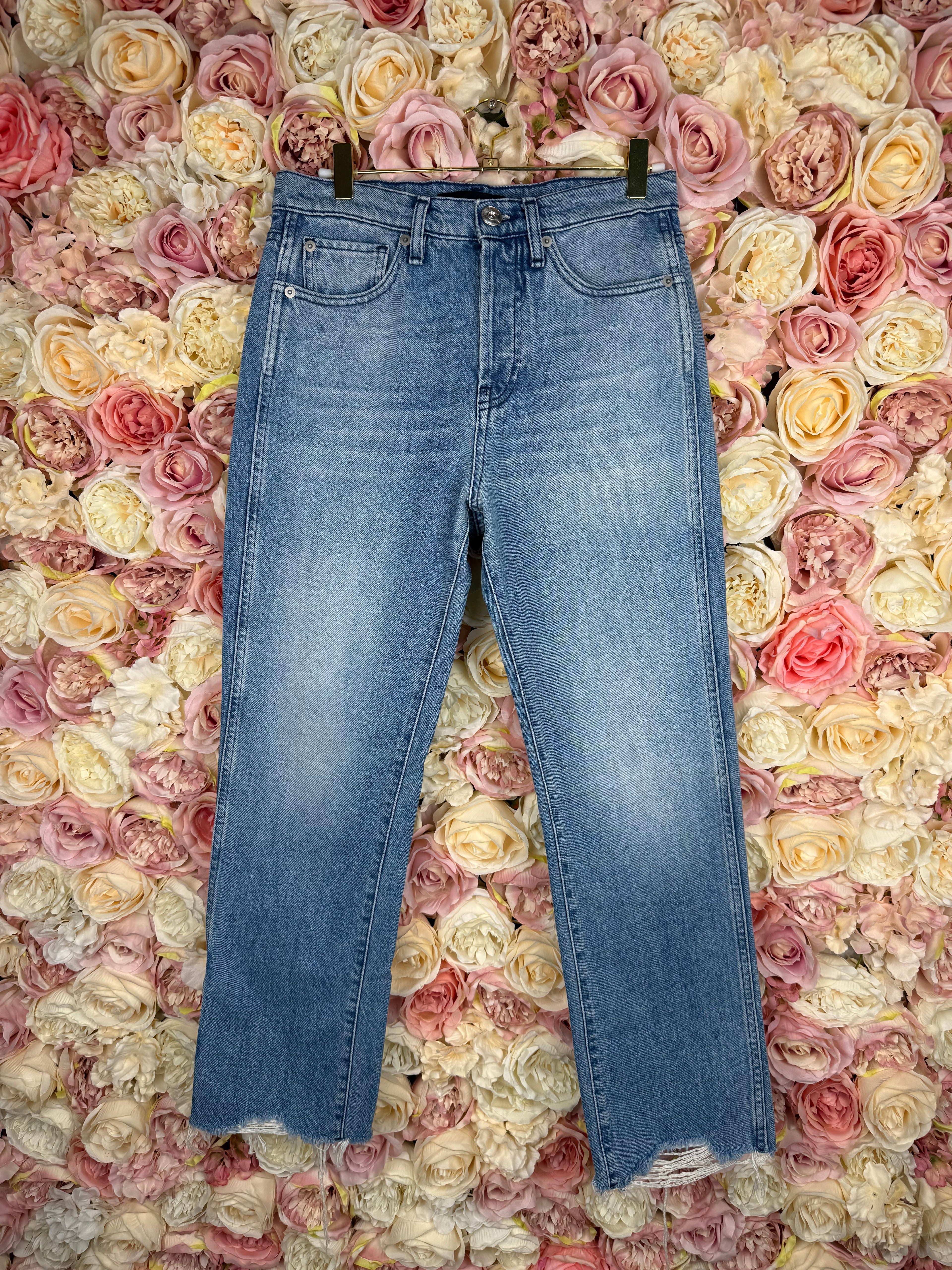 3x1 N.Y.C. "Austin Crop" Jeans Light Blue Sz. 26