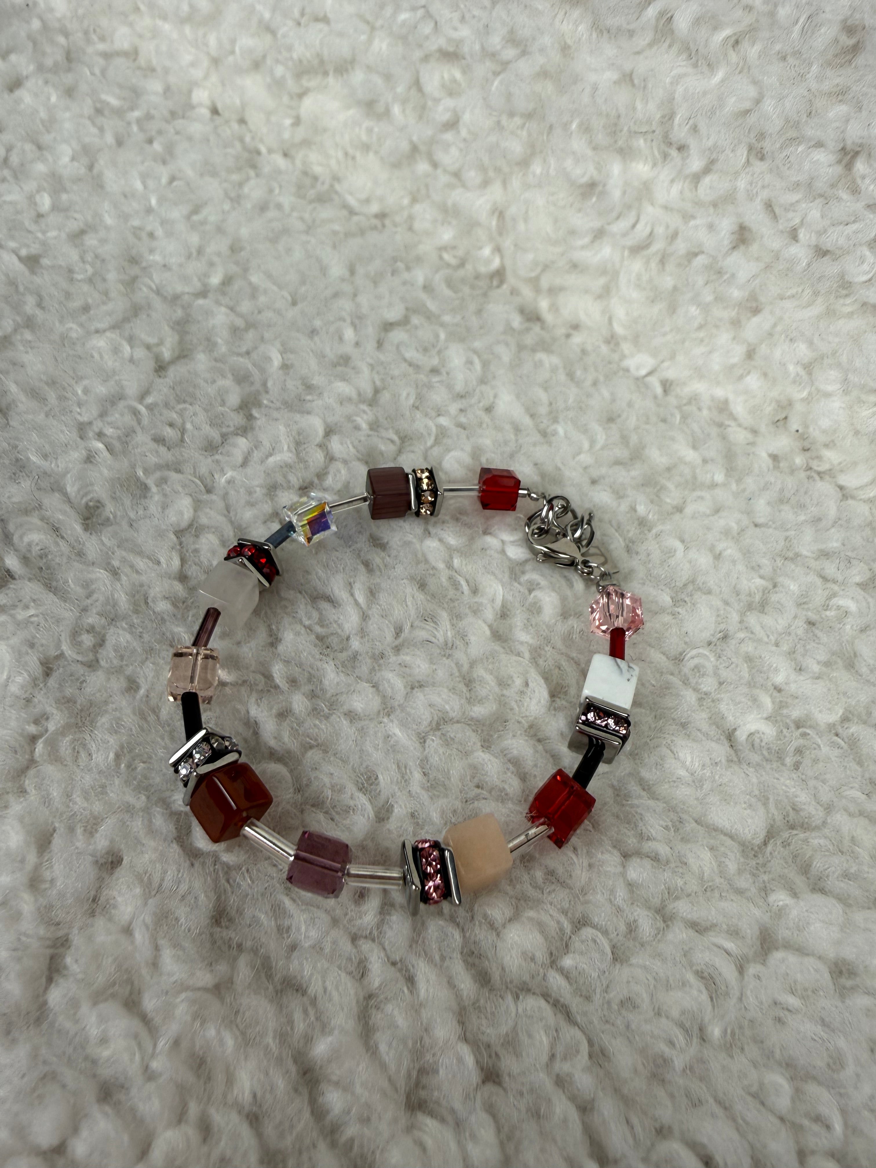 Coeur De Lion Bracelet Purple Multi
