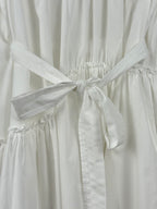 Simone Rocha Kleid mit Rüschen – Weiss – Gr. 34 DE (UK 6)