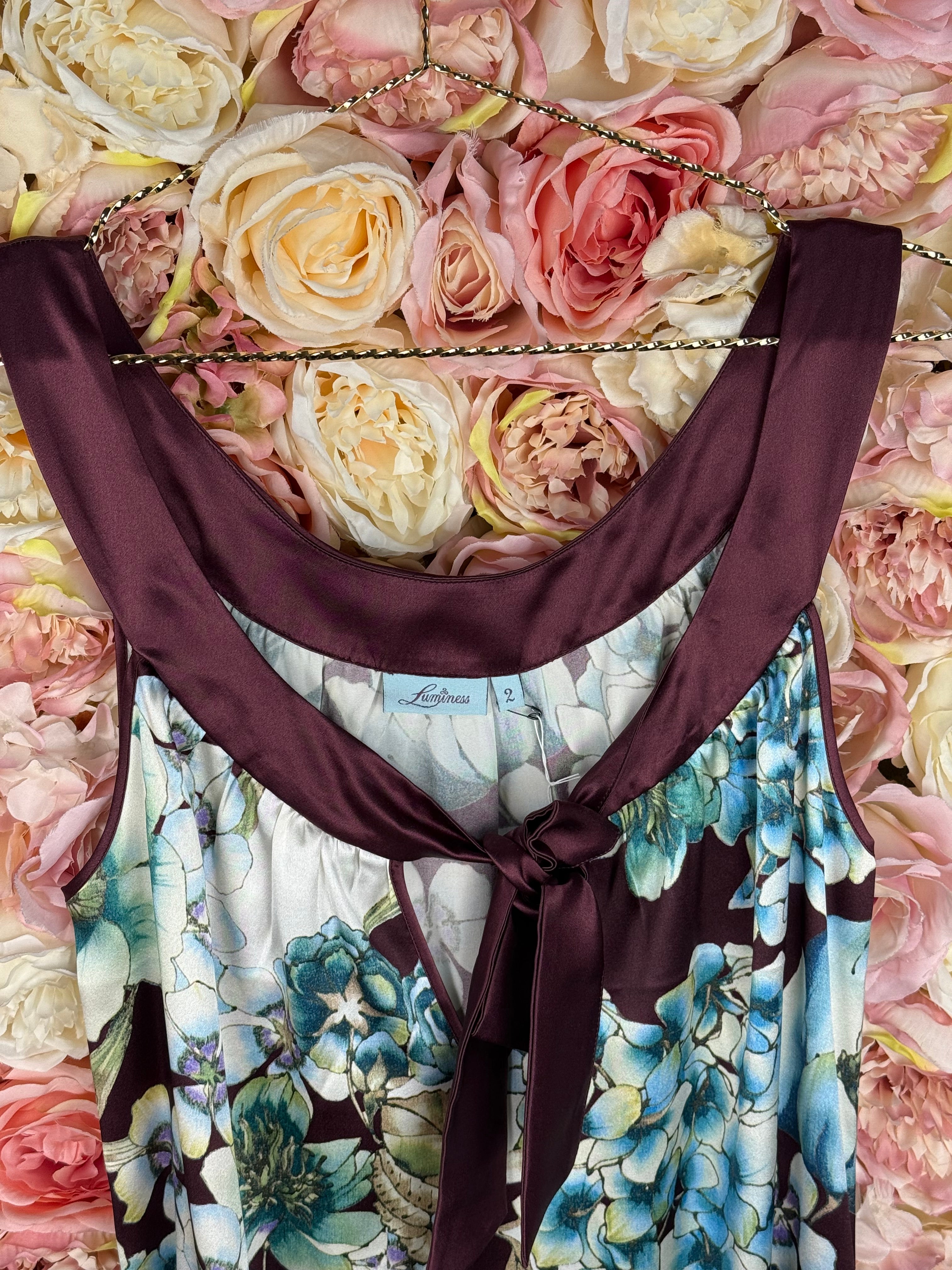 Luminess Dress Bordeaux Multi Sz. 2 (M)