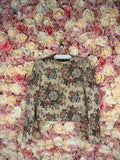 Celine 2020 Floral Print Blazer Beige Multi Sz. 32 DE (34 FR)