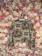 Celine 2020 Floral Print Blazer Beige Multi Sz. 32 DE (34 FR)