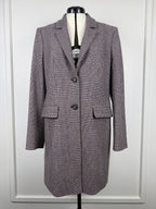 Barbara Lohmann Cashmere Blazer Bordeaux Multi Sz. 40 DE