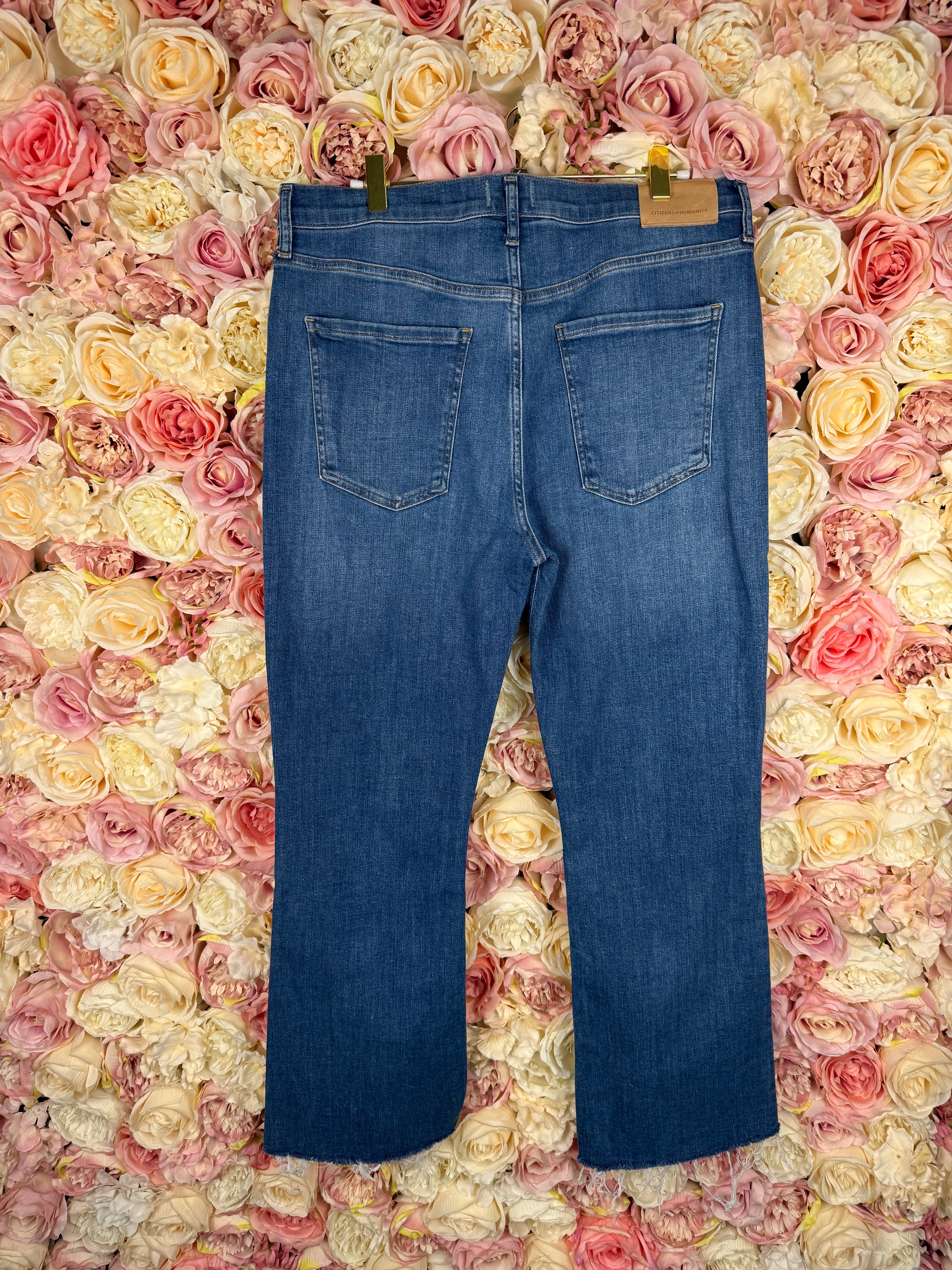 Citizens of Humanity Jeans "Isola Cropped" Blue Sz. 31